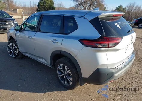 2023 Nissan Rogue Sv Intelligent Awd from USA, damaged, VIN 5N1BT3BB5PC686833
